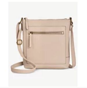 Style & Co CREAMY TOFFEE Hudsonn North South Crossbody, Crossbody Bag NWOT